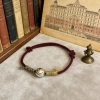 December 30th of the zodiac year, the Year of the Horse, 999 pure silver Good luck smiling face couple hand-woven red rope bracelet design gift Application Scenario